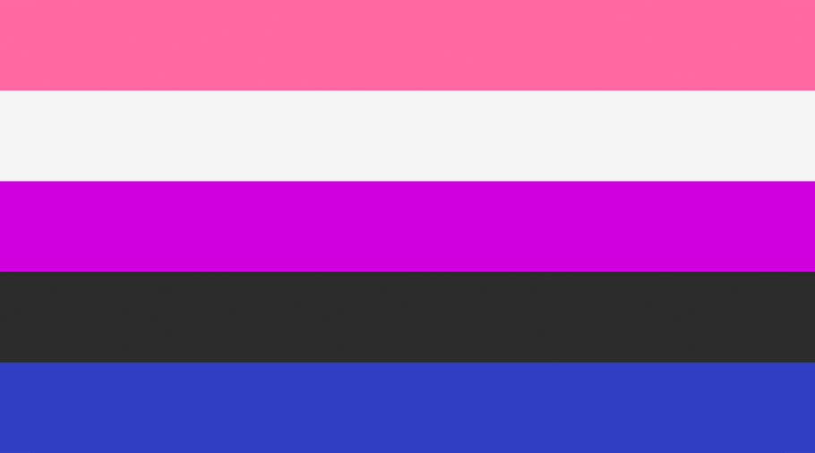 What is the Genderfluid pride flag and what does it mean?