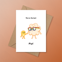 Load image into Gallery viewer, LGBTQ+ Greeting Cards - LGBTQ+ pride greeting card by Proud Zebra, scale reference