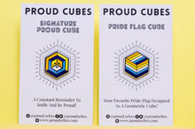 Load image into Gallery viewer, Aroace 1st Edition Proud Cube set, Signature Cube, Flag Cube
