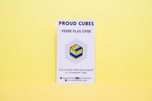 Load image into Gallery viewer, Aroace Flag - Flag Cube Pin-Pride Pin-PCFC_ARAC