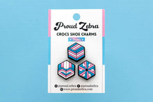 Load image into Gallery viewer, Trans Pride Crocs Shoe Charms