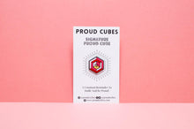 Load image into Gallery viewer, Girlflux Flag - Proud Cube Pin-Pride Pin-PCPC_GIRF