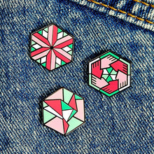 Load image into Gallery viewer, Community, Freedom & Identity Cube Pin Set (3 Pins)