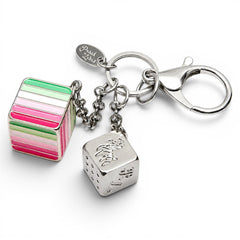 Abrosexual Pride Flag Proud Cube Bag Charm