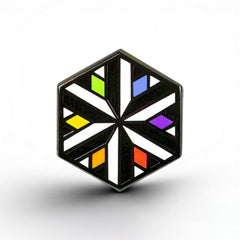 Ally Flag - Identity Cube Pin