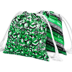 Aromantic Pride Flag Drawstring Bag