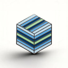 Load image into Gallery viewer, Boyflux Flag - Flag Cube Pin - main product photo on white background