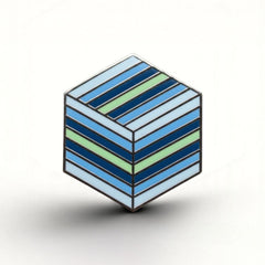 Boyflux Flag - Flag Cube Pin