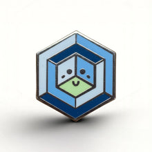 Load image into Gallery viewer, Boyflux Flag - Proud Cube Pin - main product photo on white background