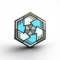 Demiboy Flag - Community Cube Pin