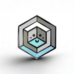 Demiboy Flag - Proud Cube Pin