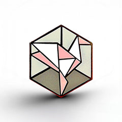 Demigirl Flag - Freedom Cube Pin