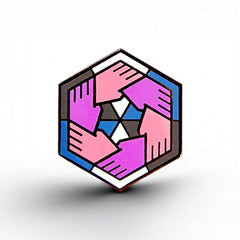 Genderfluid Flag - Community Cube Pin
