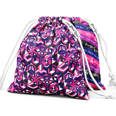 Genderfluid Pride Flag Drawstring Bag