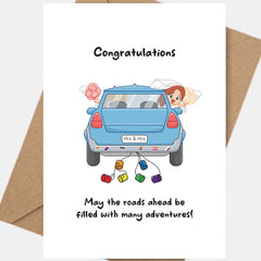 Wedding: Mrs & Mrs - LGBTQ+ Greeting Cards