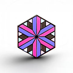 Omnisexual Flag - Identity Cube Pin