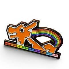 Rainbow Dragon Playground Pin