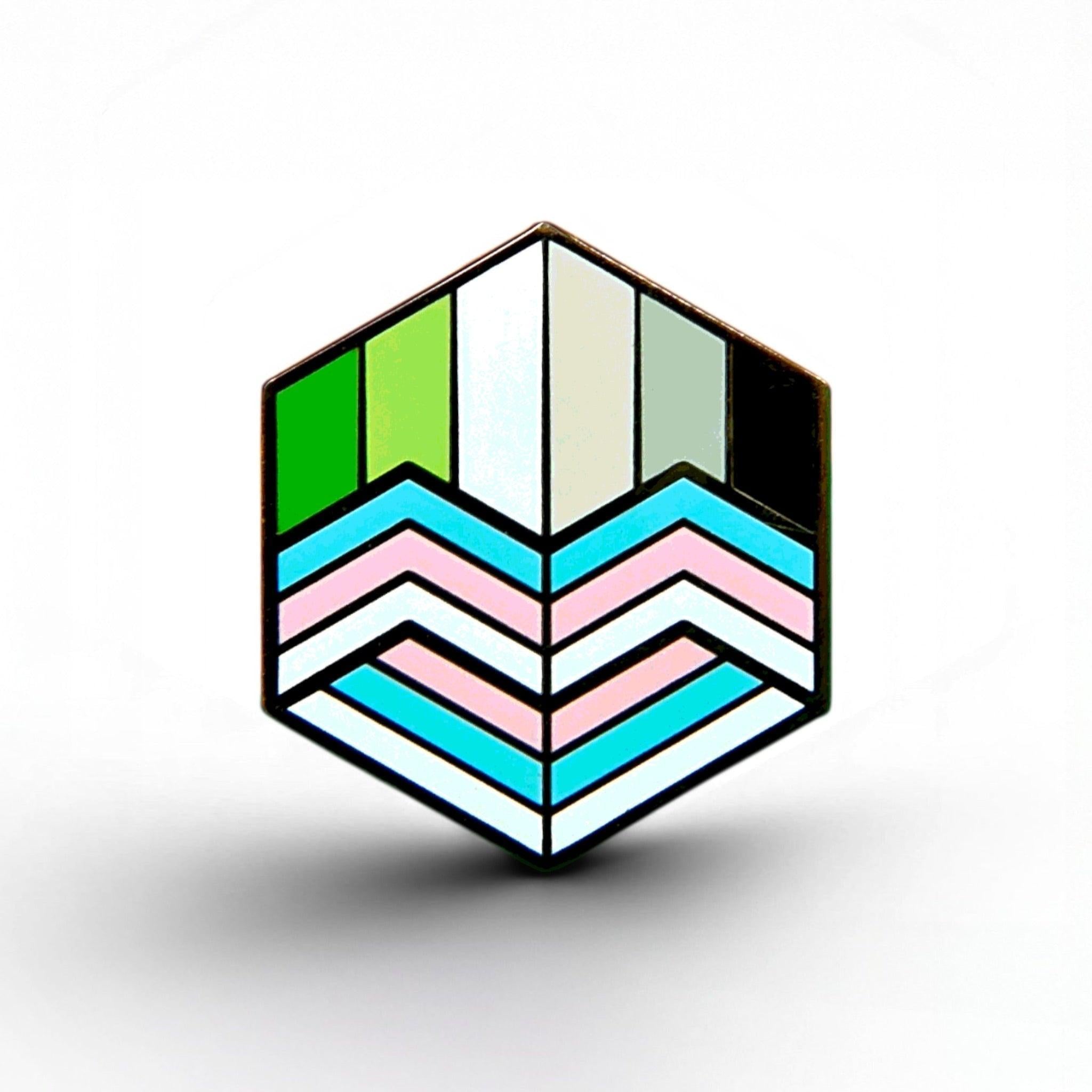♥♥♥ transgender-aromantic-flag-