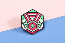 Load image into Gallery viewer, Abrosexual Flag - Medal Cube Pin-Pride Pin-PCMC_ABRO