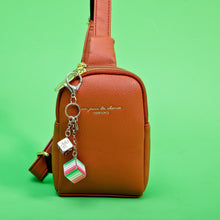 Load image into Gallery viewer, Abrosexual Pride Flag Proud Cube Bag Charm