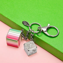 Load image into Gallery viewer, Abrosexual Pride Flag Proud Cube Bag Charm-Pride Bag Charm-BAGC_ABRO