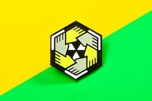 Load image into Gallery viewer, Agender Flag - Community Cube Pin-Pride Pin-PCCC_AGEN