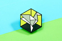 Load image into Gallery viewer, Agender Flag - Freedom Cube Pin-Pride Pin-PCBC_AGEN