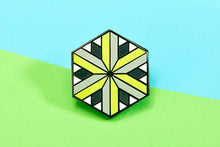 Load image into Gallery viewer, Agender Flag - Identity Cube Pin-Pride Pin-PCIC_AGEN