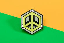 Load image into Gallery viewer, Agender Flag - Peace Cube Pin-Pride Pin-PCZC_AGEN_2

