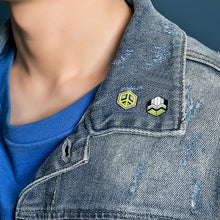 Load image into Gallery viewer, Agender Flag - Peace Cube Pin-Pride Pin-PCZC_AGEN