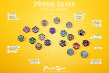 Load image into Gallery viewer, Agender Flag - Rubik's Cube Pin-Pride Pin-PCTC_AGEN