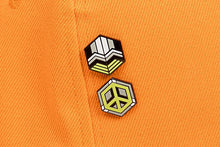Load image into Gallery viewer, Agender Flag - Rubik's Cube Pin-Pride Pin-AGEN_ED3