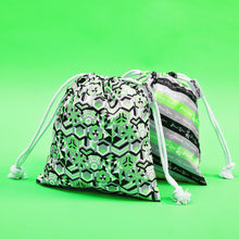 Load image into Gallery viewer, Agender Pride Flag Drawstring Bag-Pride Bag-DSB_AGEN