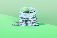 Load image into Gallery viewer, Agender Pride Flag White Shoelaces-Pride Shoelaces-SLWH_AGEN_45IN