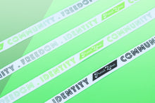 Load image into Gallery viewer, Agender Pride Flag White Shoelaces-Pride Shoelaces-SLWH_AGEN_45IN