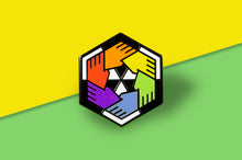 Load image into Gallery viewer, Ally Flag - Community Cube Pin-Pride Pin-PCCC_ALLY