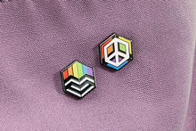 Load image into Gallery viewer, Ally Flag - Love Cube Pin-Pride Pin-ALLY_ED3
