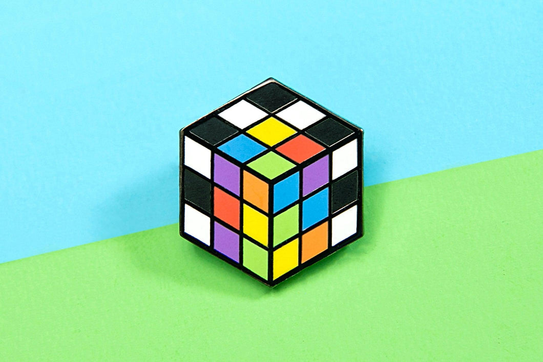 Ally Flag - Rubik's Cube Pin-Pride Pin-PCTC_ALLY