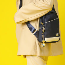 Load image into Gallery viewer, Aroace Pride Flag Proud Cube Bag Charm