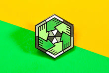 Load image into Gallery viewer, Aromantic Flag - Community Cube Pin-Pride Pin-PCCC_AROM