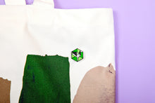 Load image into Gallery viewer, Aromantic Flag - Freedom Cube Pin-Pride Pin-PCBC_AROM