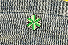 Load image into Gallery viewer, Aromantic Flag - Identity Cube Pin-Pride Pin-PCIC_AROM