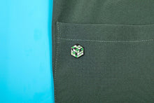 Load image into Gallery viewer, Aromantic Flag - Rubik's Cube Pin-Pride Pin-PCTC_AROM