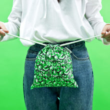 Load image into Gallery viewer, Aromantic Pride Flag Drawstring Bag-Pride Bag-DSB_AROM