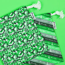 Load image into Gallery viewer, Aromantic Pride Flag Drawstring Bag-Pride Bag-DSB_AROM