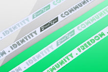 Load image into Gallery viewer, Aromantic Pride Flag White Shoelaces-Pride Shoelaces-SLWH_AROM_45IN