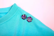 Load image into Gallery viewer, Asexual Flag - Medal Cube Pin-Pride Pin-PCMC_ASEX