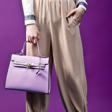 Load image into Gallery viewer, Asexual Pride Flag Proud Cube Bag Charm