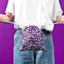 Load image into Gallery viewer, Asexual Pride Flag Drawstring Bag-Pride Bag-DSB_ASEX