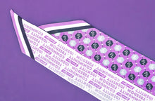 Load image into Gallery viewer, Asexual Pride Flag Twilly Scarf-Pride Twilly-TS_ASEX